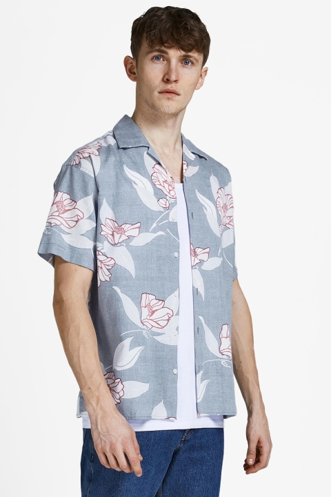 Jack & Jones JPRBLUWAIKIKI RESORT Hemd S/S RELAX Kentucky Blue