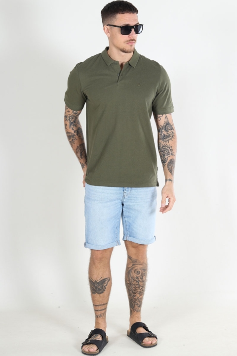 Jack & Jones Basic Polo SS Olive Night