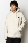 Fat Moose Sawyer fleece hoodie Off White