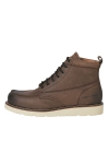 Jack & Jones Toronto Leather Boots Brown Stone