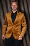 JEFF George velours Blazer Rubber