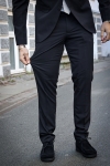 Jack & Jones FRANCO ANZUG Black SUPER SLIM FIT