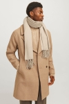 Jack & Jones Solid Woven Scarf Pure Cashmere