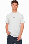 Only & Sons Onsmusk Life Reg Logo SS Tee White