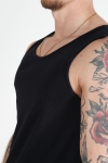 ONLY & SONS Les Classique Rib Tank Top Black