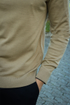 Selected Tray LS Merino Knit Crew Neck Kelp