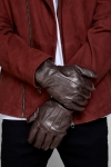 Jack & Jones JACMONTANA LEATHER GLOVES NOOS Dark Earth