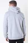 ONLY & SONS CERES ZIP HOODIE SWEAT Light Grey Melange