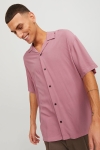 Jack & Jones Jeff Solid Resort Hemd SS Mesa Rose