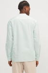 Jack & Jones Summer Band Linen Hemd LS Soothing Sea