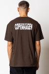 Clean Cut Copenhagen Clean organic T-shirt Dark Brown