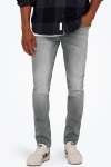 ONLY & SONS LOOM SLIM JEANS 3227 Grey Denim