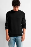 Selected Emanuel Soft Crew Neck Sweat Black