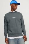 Jack & Jones Vesterbro Sweat Crew Neck Iron Gate