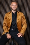 JEFF George velours Blazer Rubber