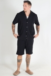 Selected Loose Casper Shorts Black