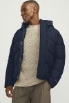 Jack & Jones World Puffer Jacket Navy Blazer