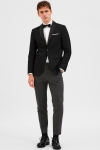 Selected Logan Shawl Tux Blazer Black