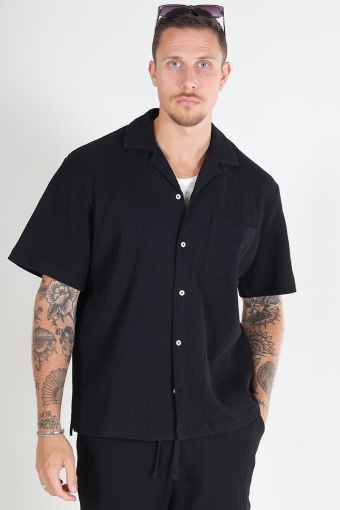 Boxy Casper Shirt Black