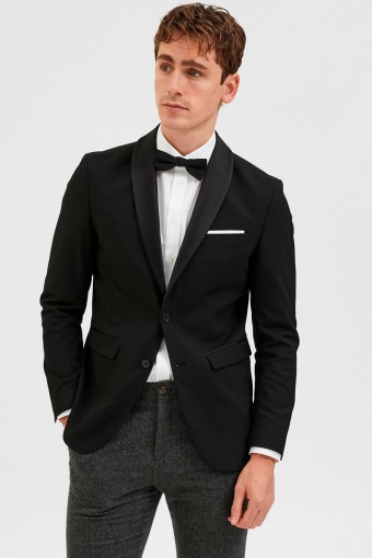 Logan Shawl Tux Blazer Black