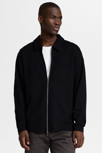 Emanuel Soft Sweat Full Zip Black