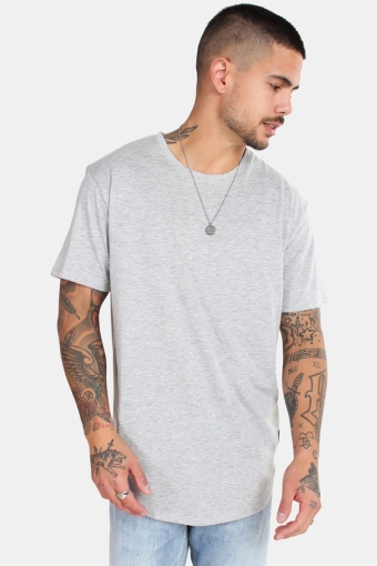 MATT LONGY SS TEE Light Grey Mel