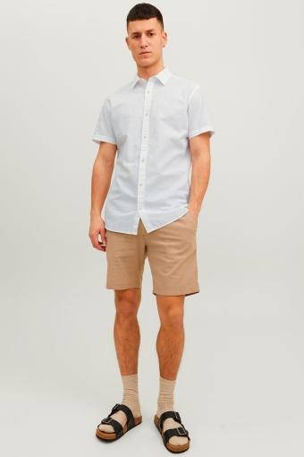 Summer Linen Hemd SS White