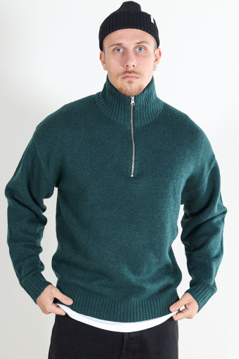 Ollie Knit Half Zip Sea Moss