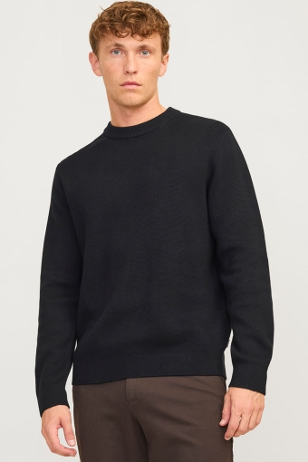 Milano Stitch Knit Crew Neck Black Beauty