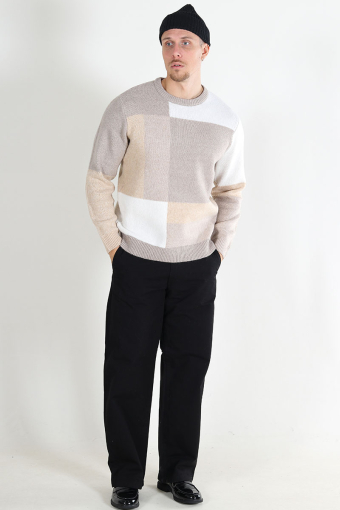 Tyler Life Crew Knit Silver Lining