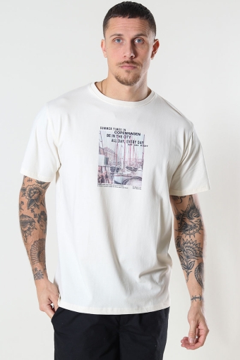 Nyhavns Kanal Organic Tee Ecru