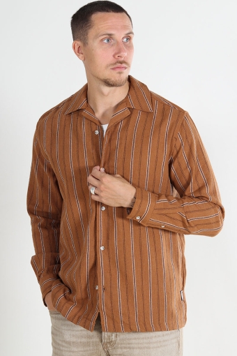 Trev Relaxed LS Shirt Bistre