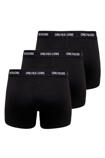 ONSFITZ SOLID BLACK TRUNK 3PACK3854 NOOS Black