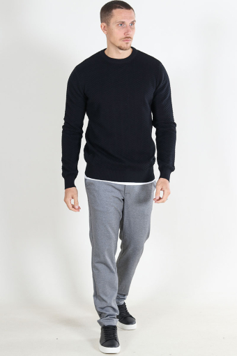 Carlo Cotton knit Black