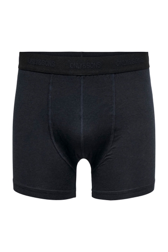 Fitz Bamboo 3 Pack Logo Boxers Black