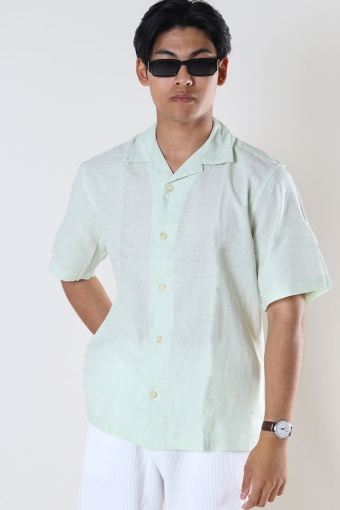 Summer Linen Resort Hemd SS Desert Sage