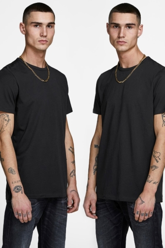 Basic Crew Tee SS 2-Pack Black