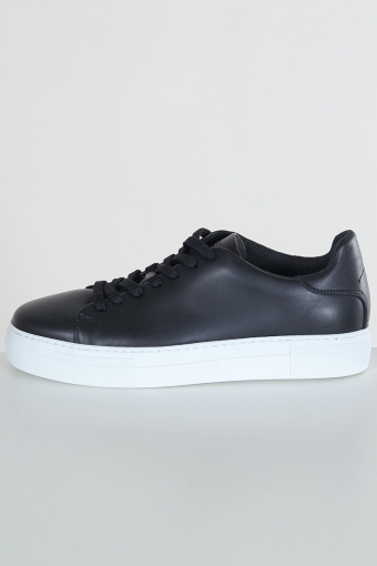 DAVID CHUNKY LEATHER SNEAKER Black