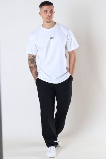 Cohen Brushed Tee SS White