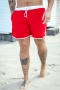 Urban Classics Retro Badehose Firered/White