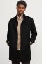 Jack & Jones Melton Wool Coat Black